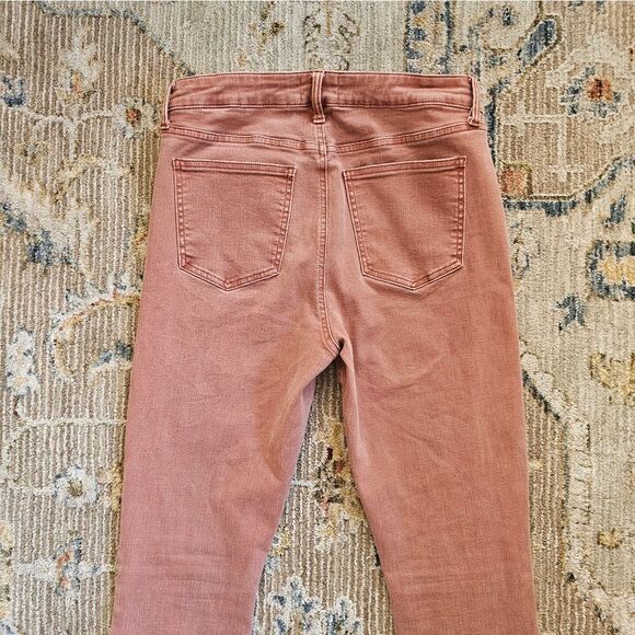 Pistola buttonfly sz 29 with 27" inseam.  Color is like a mauvish rust color - Picture 2 of 5
